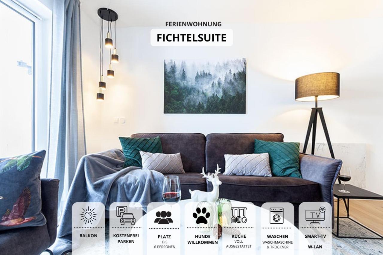 Die Fichtelsuite 1-6 Pers Ferienwohnung Nahe Ochsenkopf Sued 800M In Fleckl Warmensteinach Exterior foto